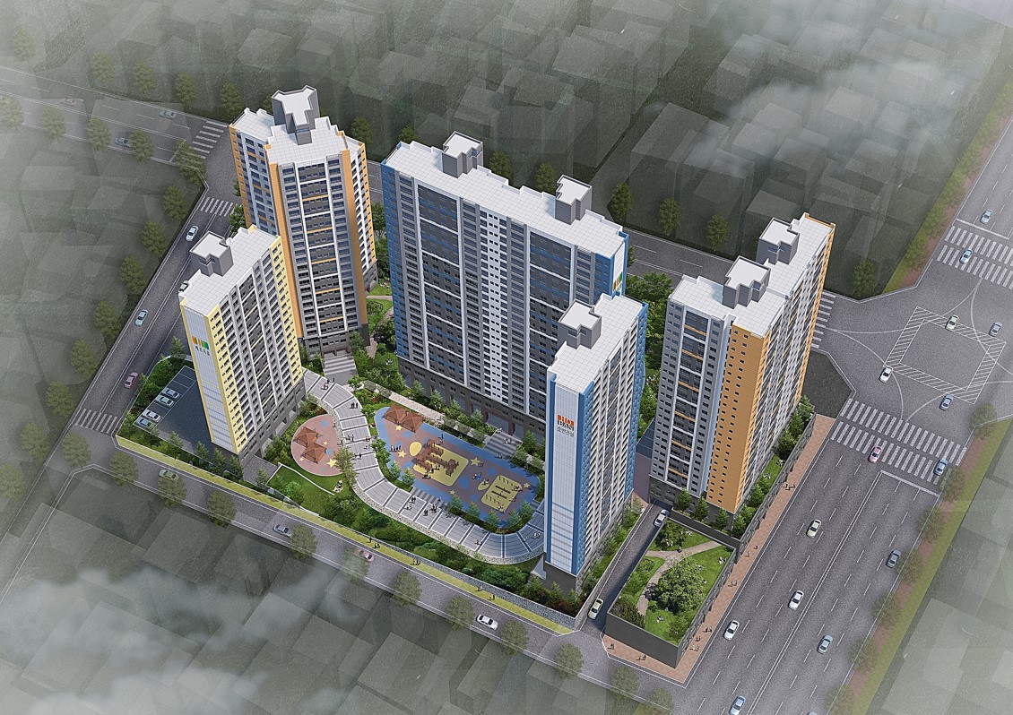 ▲대구 내당동 주택재건축 사업 조감도(사진=호반건설)