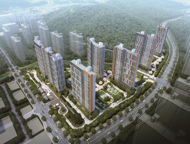 ▲‘고양 지축지구 중흥S-클래스’ 조감도(사진=중흥건설)