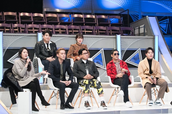 ▲'너의 목소리가 보여5' 출연 패널들(사진=Mnet)