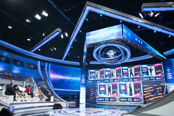 ▲'너의 목소리가 보여5' 첫 회 녹화현장(사진=Mnet)