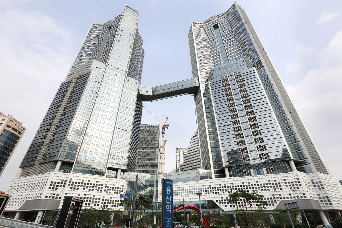 ▲삼성물산이 지은 래미안 용산 더 센트럴(사진=삼성물산)