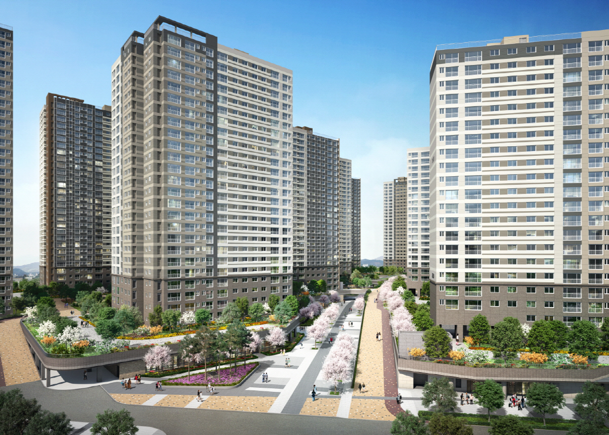 ▲‘운정신도시 아이파크’ 조감도. 사진제공 현대산업개발