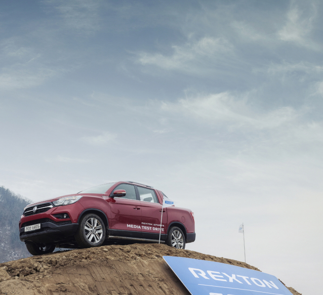 ▲새 모델은 SUT 만들기가 경지에 올라선 쌍용차의 기술력을 오롯하게 담고 있다. 