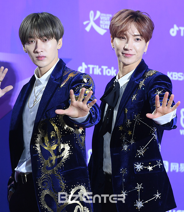 ▲슈퍼주니어 은혁, 이특(사진=고아라 기자 iknow@)