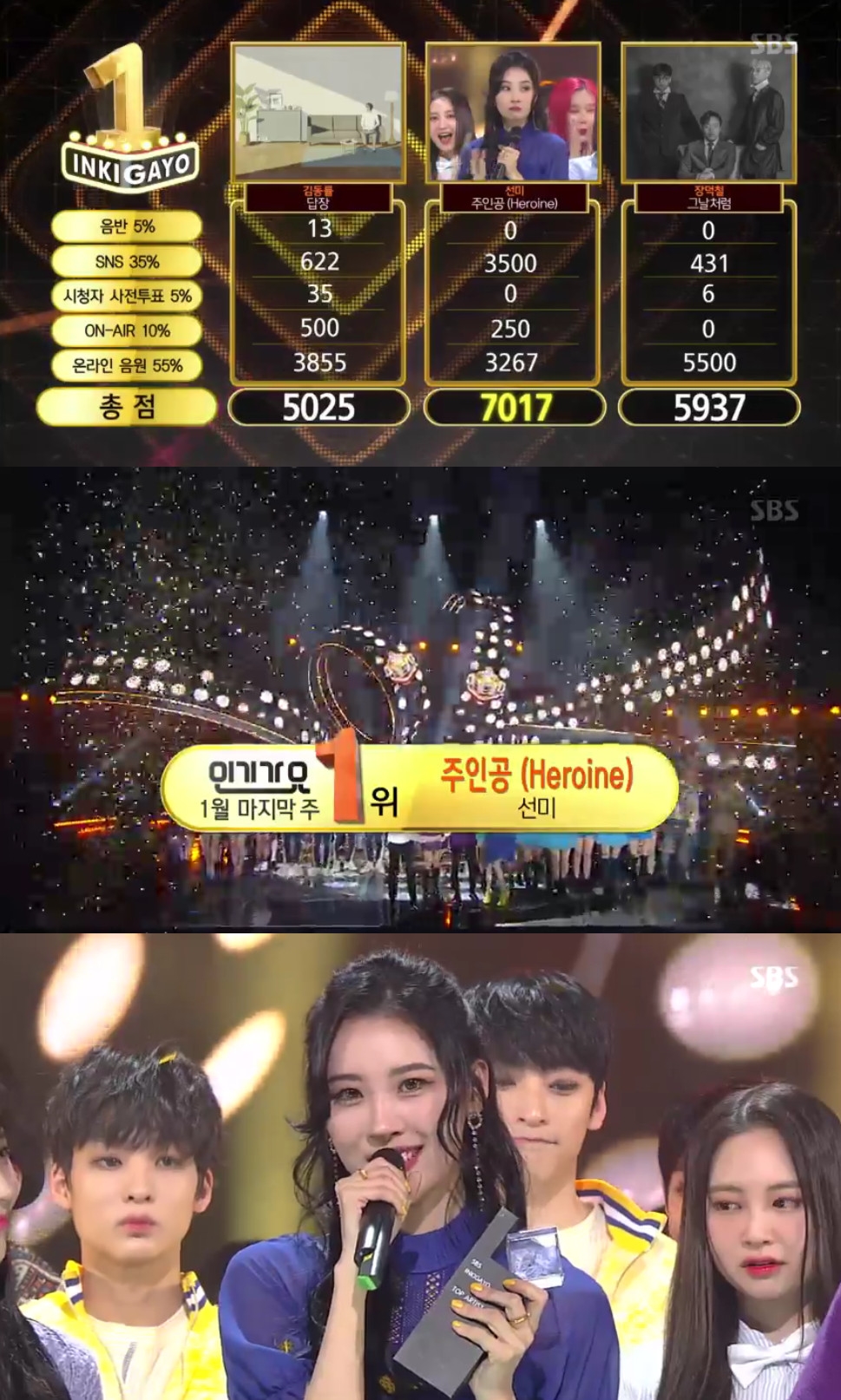 ▲선미(출처=SBS '인기가요' 방송캡처)