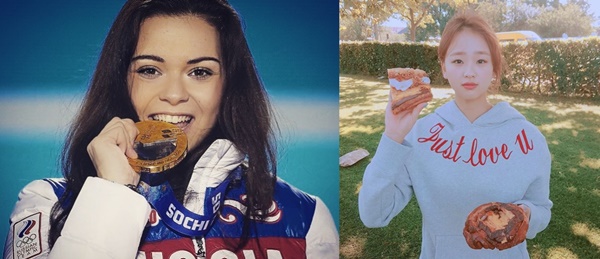 (손연재, 소트니코바 SNS)