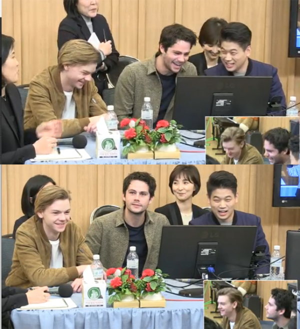 ▲'컬투쇼' 토마스생스터-딜런오브라이언-이기홍(사진=SBS 파워FM)