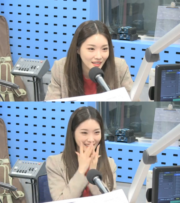 ▲'최파타' 청하(사진=SBS 파워FM)