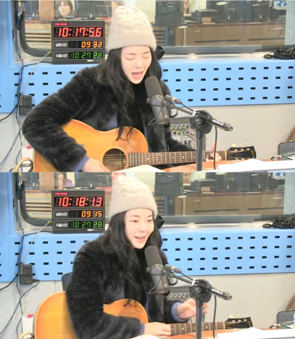 ▲가수 장재인(사진=SBS 파워FM)