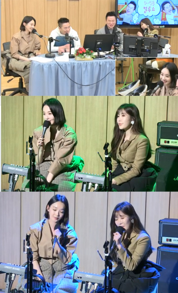 ▲'컬투쇼' 다비치(사진=SBS 파워FM)