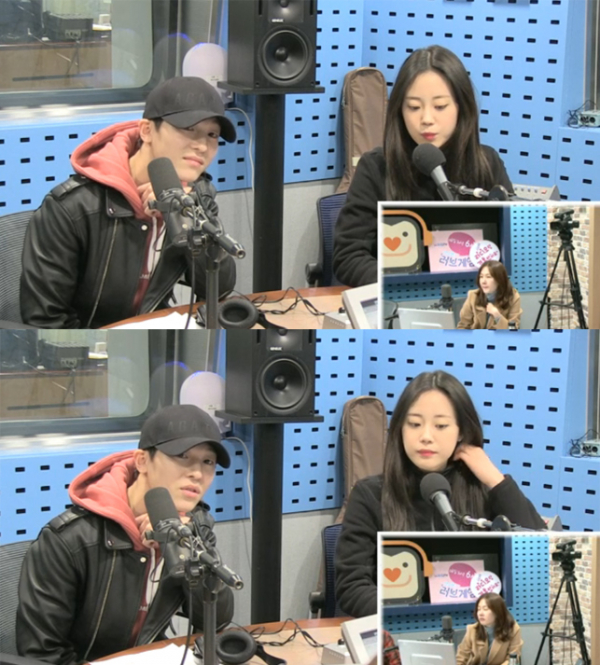 ▲'러브게임' 병헌-허영지(사진=SBS 파워FM)