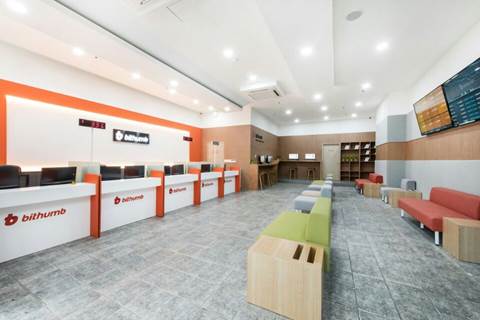 ▲빗썸 오프라인 고객센터 대전점의 내부 모습.(사진 = 빗썸 제공)