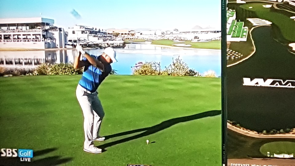 ▲게리 우드랜드(사진=SBS골프채널 TV 캡처)