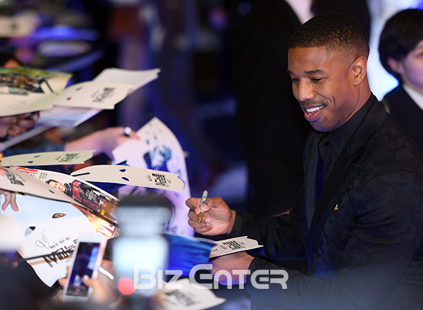 ▲마이클B 조던(사진=고아라 기자 iknow@)