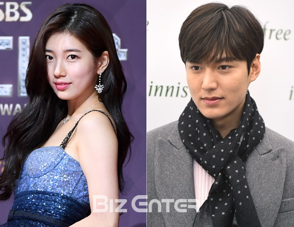 ▲가수 겸 배우 수지(왼쪽), 배우 이민호(사진=비즈엔터DB)