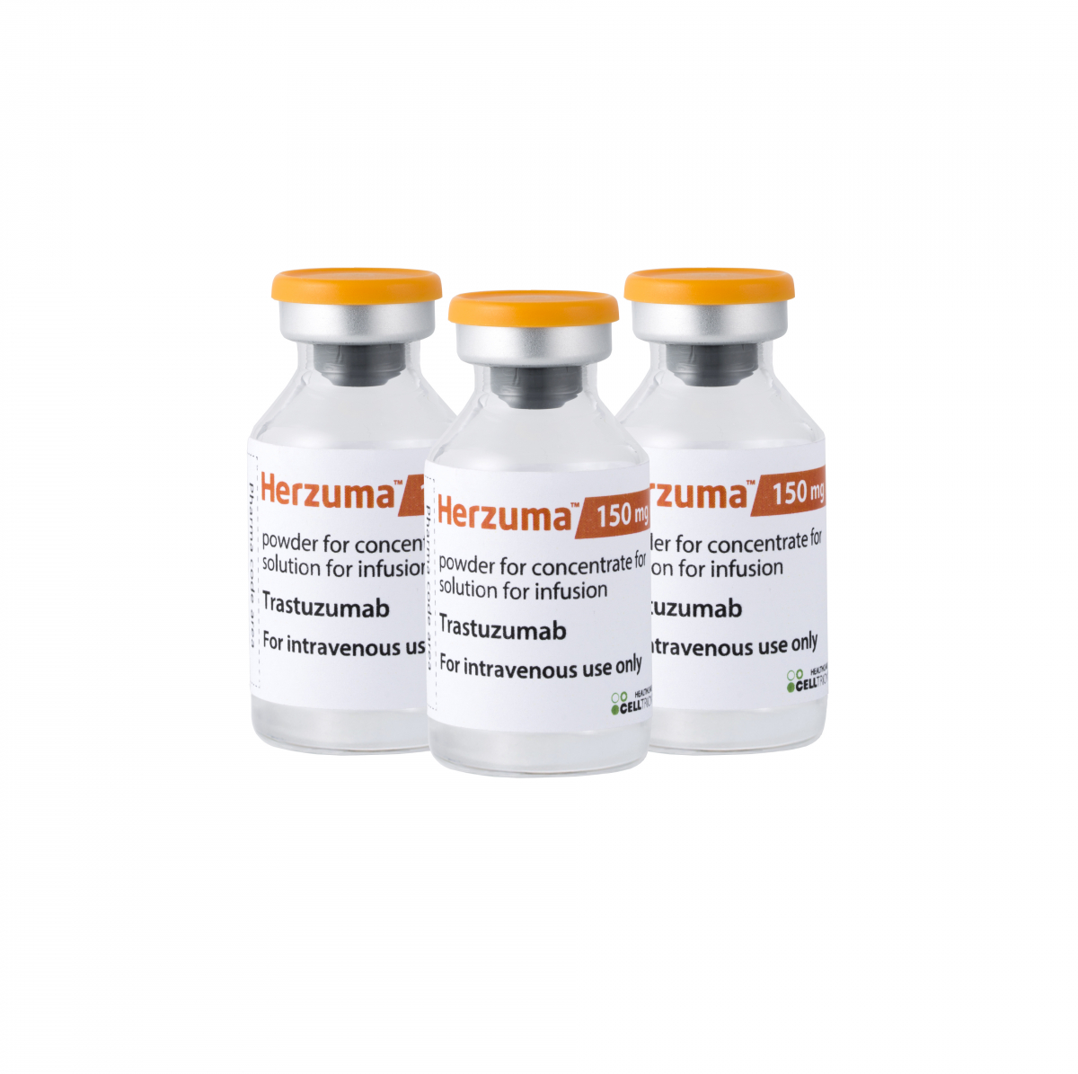 ▲셀트리온의 유방암 치료 항체 바이오시밀러 '허쥬마'(셀트리온)