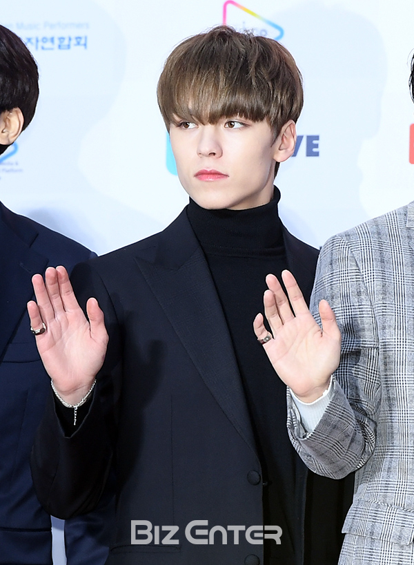 ▲세븐틴 버논(사진=고아라 기자 iknow@)