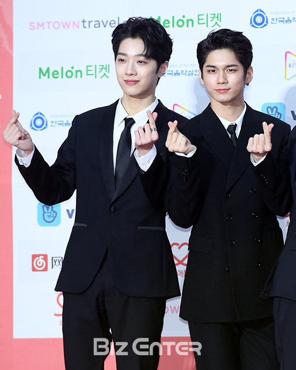 ▲워너원 라이관린, 옹성우(사진=고아라 기자 iknow@)