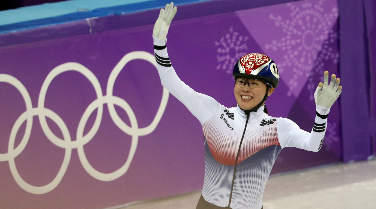 ▲쇼트트랙 여자 국가대표팀 맏언니 김아랑.(연합뉴스)
