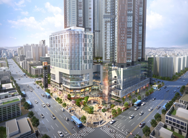 ▲인천 주안 서울여성병원 단지조감도(사진=에스엠씨피에프브이)