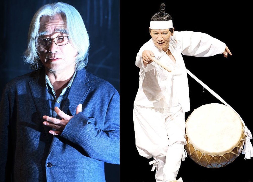 ▲이윤택 연출가(좌), 인간문화재 하용부 (이투데이DB 및 뉴시스)