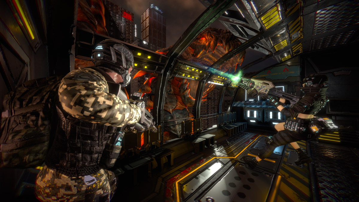 ▲스페셜포스 게임의 한 장면.(사진제공= KT)