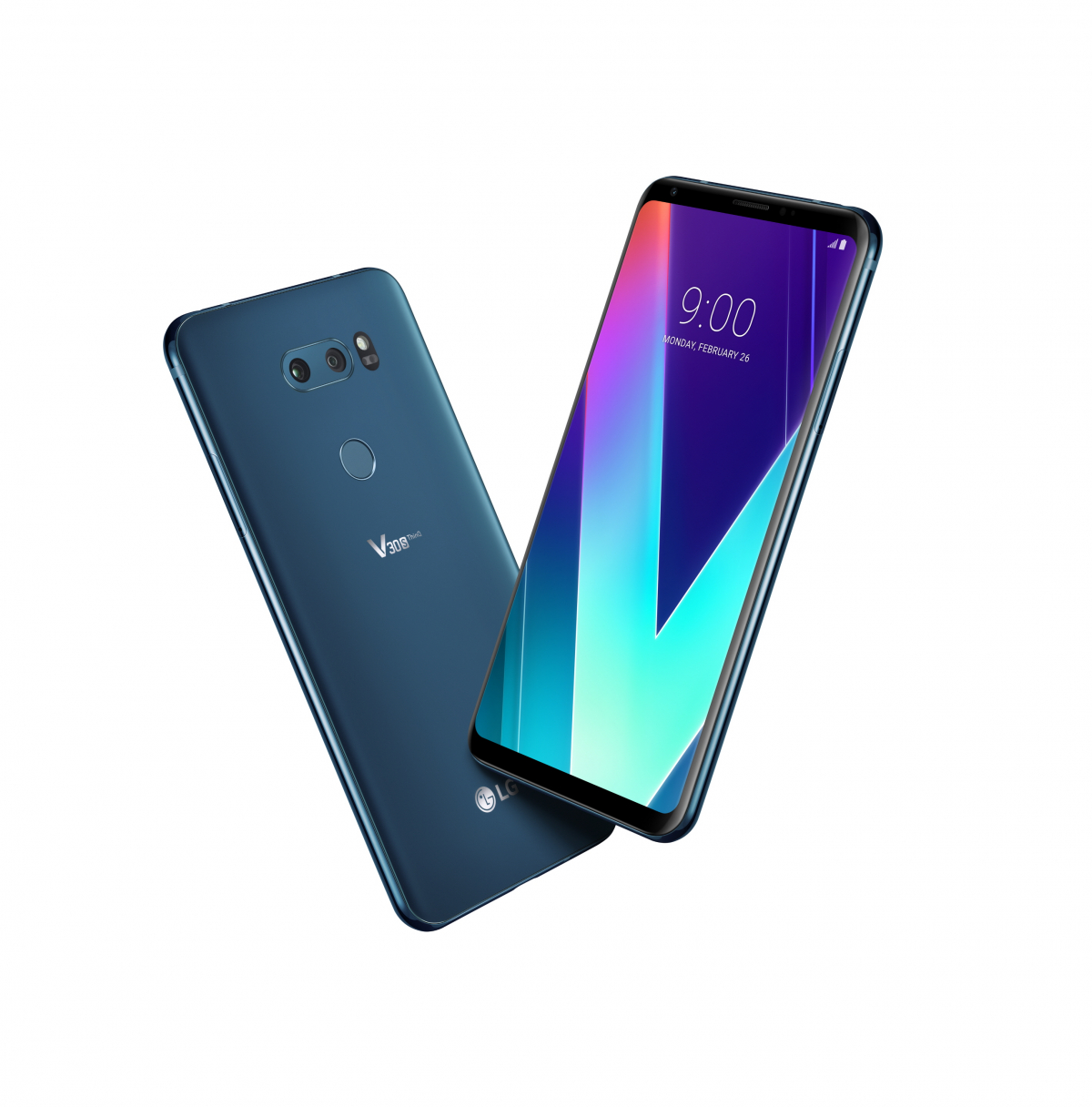 ▲LG V30S 씽큐 뉴 모로칸블루(사진제공=LG전자)