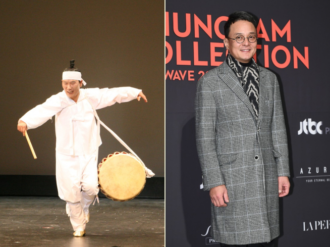 ▲인간문화재 하용부(좌)와 배우 조민기.(연합뉴스 및 이투데이DB)