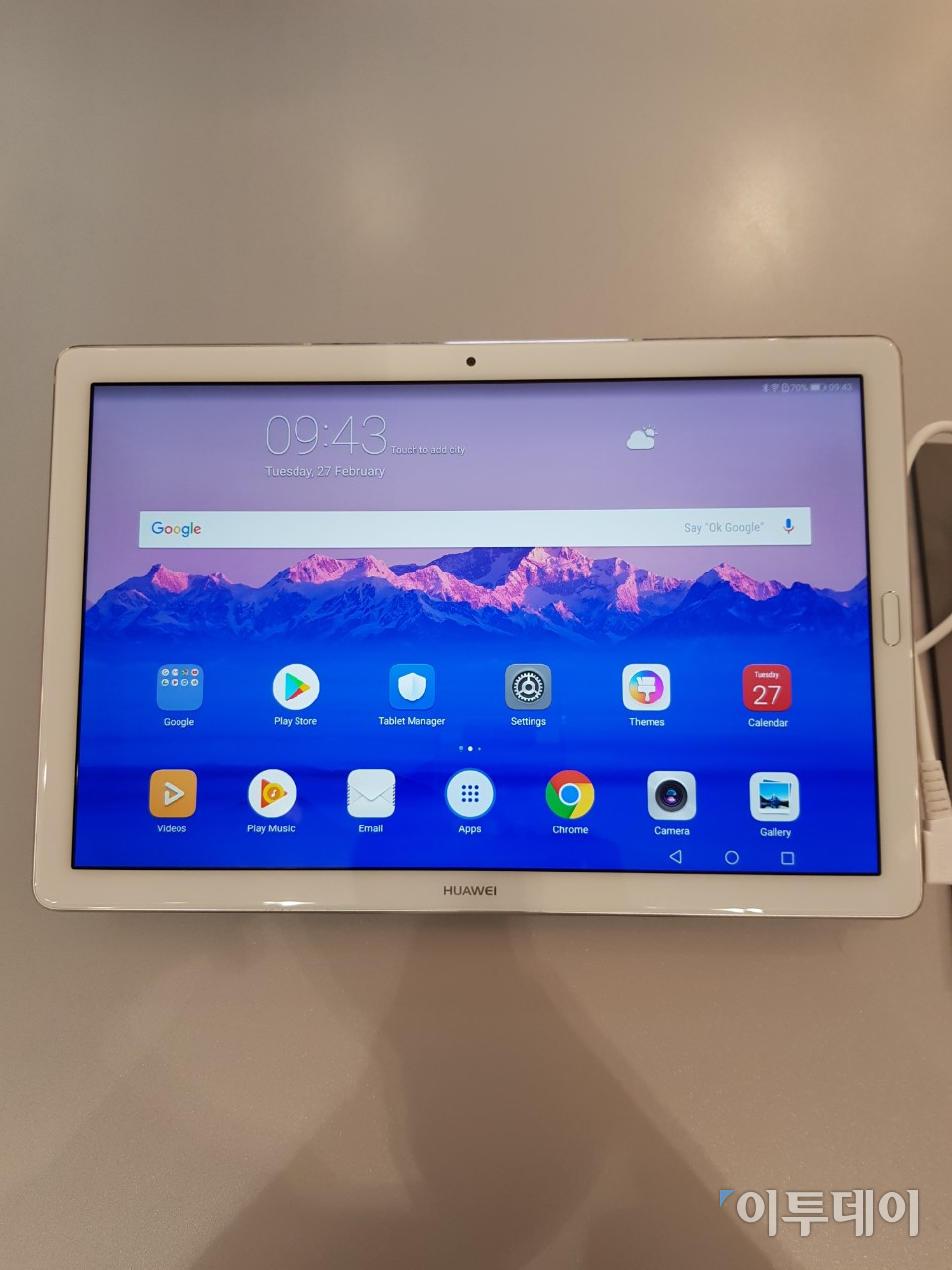 ▲화웨이 미디어프로 M5(사진=송영록 기자 syr@)