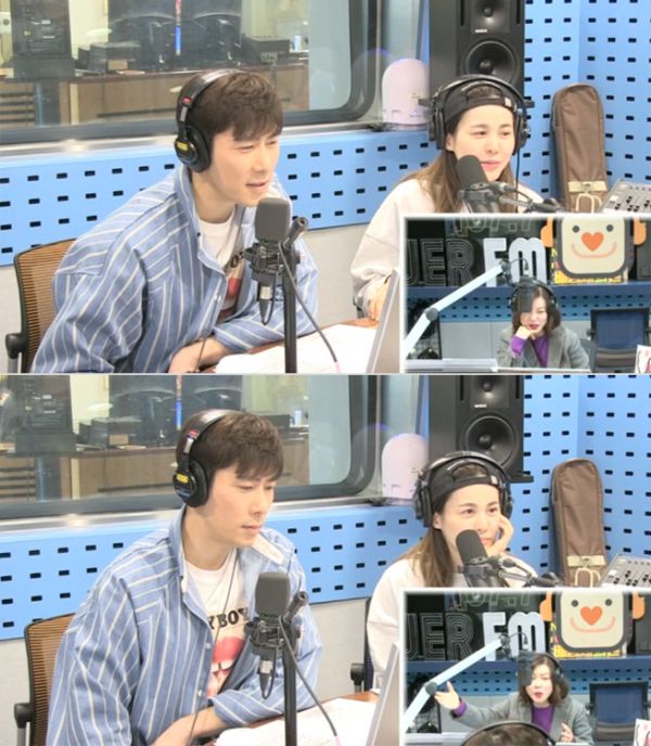 ▲'최파타' 박은석 아이비(사진=SBS 파워FM)