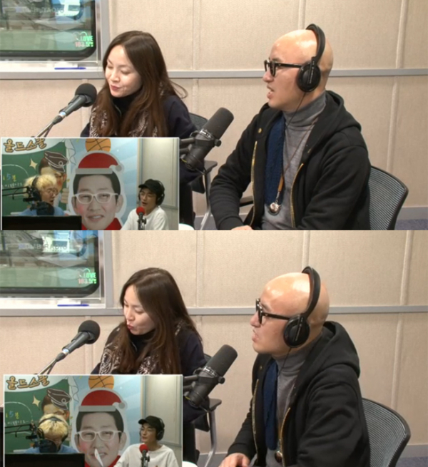 ▲'올드스쿨' 왁스 홍석천(사진=SBS 러브FM)