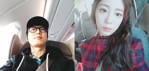 (▲사진= 하현우 트위터, 허영지 인스타그램 )