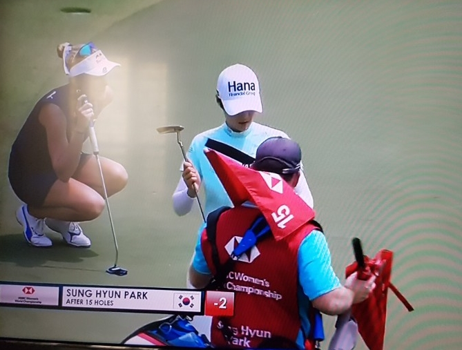 ▲박성현(SBS골프채널 TV 캡처)