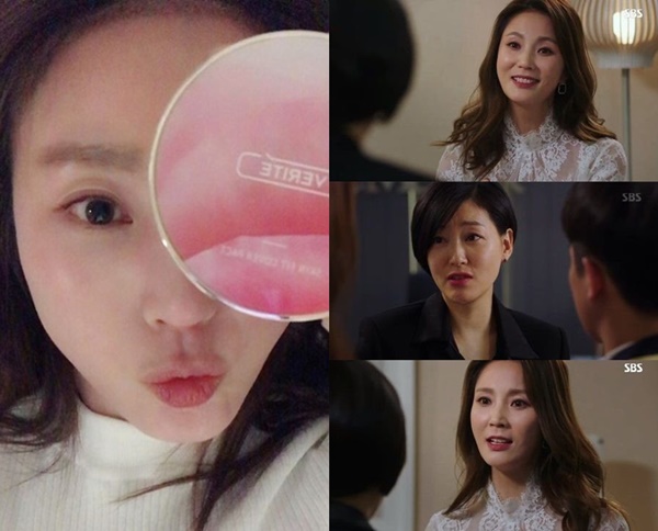 (▲사진=SBS 수목드라마 '리턴', 안혜경 인스타그램 )