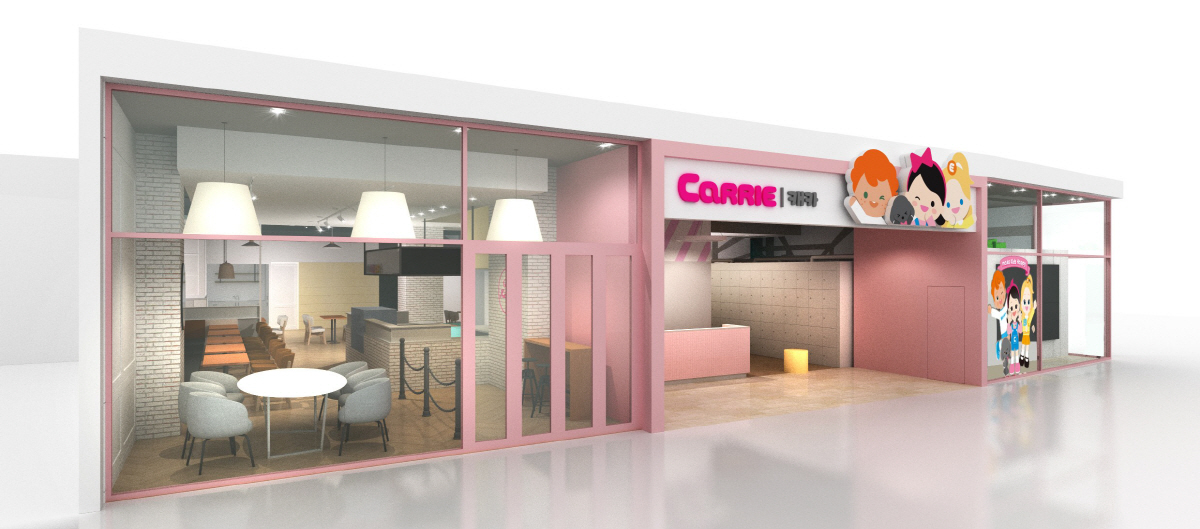 ▲IFC몰 캐리키즈카페
