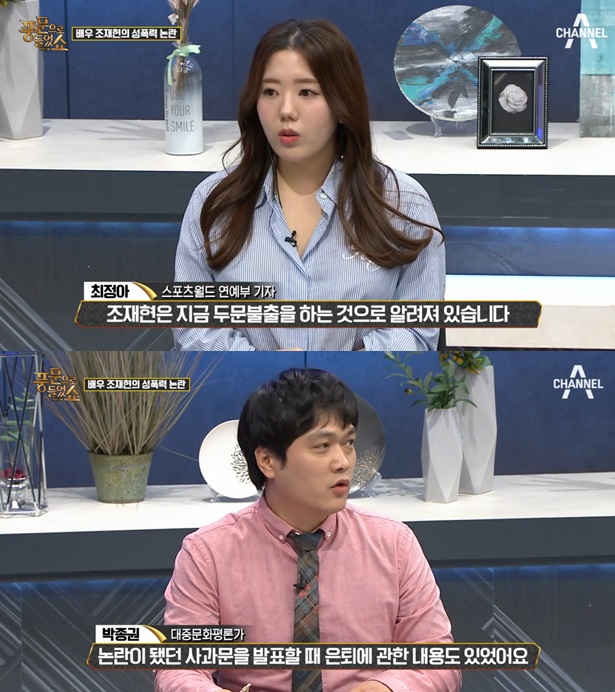 (출처=채널A '풍문으로 들엇쇼')