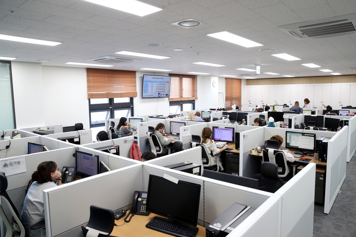 ▲118상담센터 전경(한국인터넷진흥원)