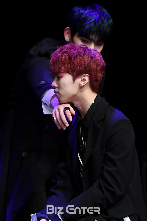 ▲업텐션 쿤, 우신(사진=고아라 기자 iknow@)