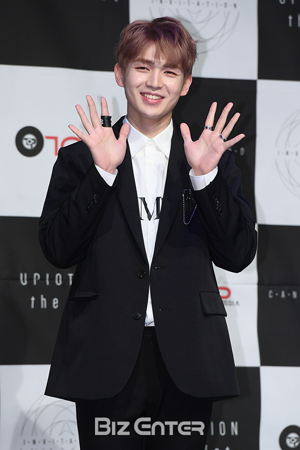 ▲업텐션 규진(사진=고아라 기자 iknow@)