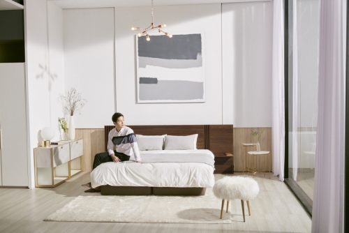 ▲‘송중기 침대’로 불리는 현대리바트 코펜하겐 침대. 사진제공=현대리바트