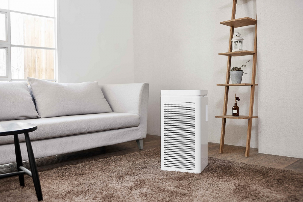 ▲‘웰스 제로 아이케어’ 공기청정기.(사진제공=교원웰스)