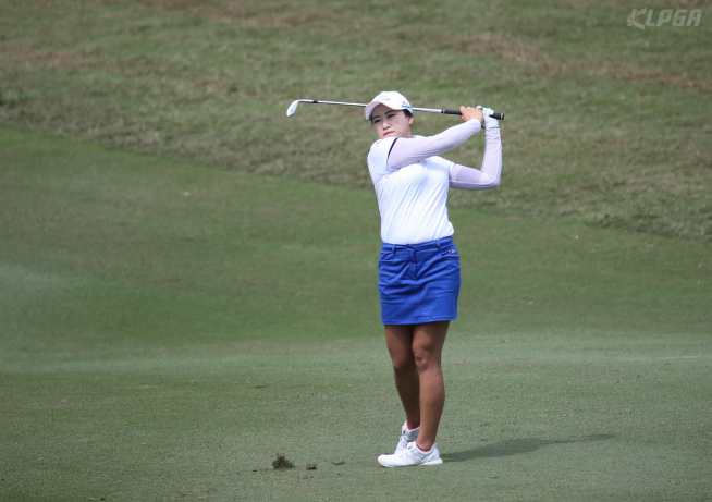 ▲지한솔(사진=KLPGA 박준석 포토)