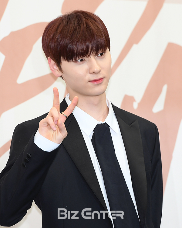 ▲워너원 황민현(사진=고아라 기자 iknow@)