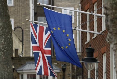▲영국과 유럽연합(EU)이 2020년 말까지 브렉시트 전환기간을 갖는 데 합의했다. AP연합뉴스
