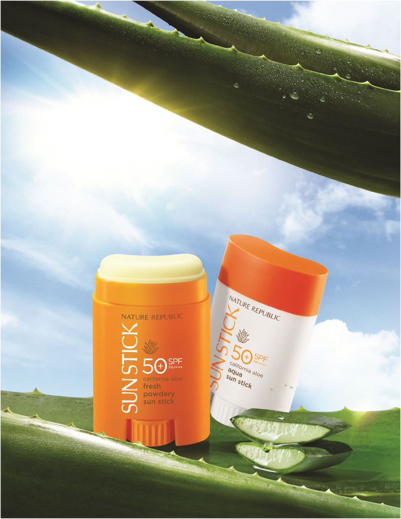 ▲네이처리퍼블릭 캘리포니아 알로에 선스틱 (사진제공=네이처리퍼블릭)