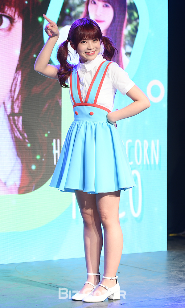 ▲허니팝콘 사쿠라 모코(사진=고아라 기자 iknow@)