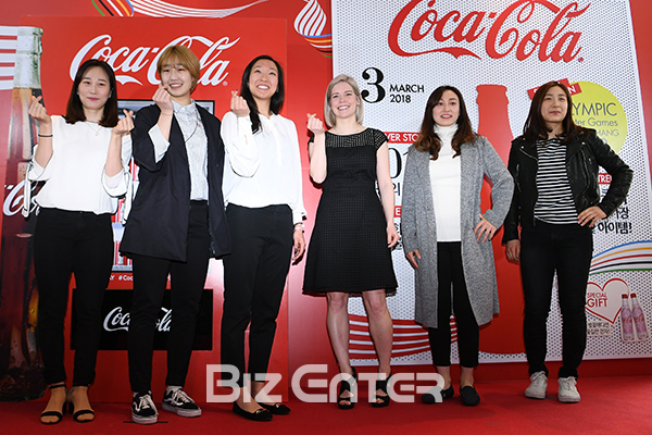 ▲여자 아이스하키 팀(사진=고아라 기자 iknow@)