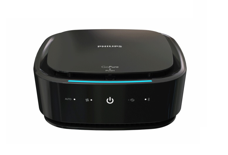 ▲필립스 고퓨어 스마트 차량용 공기청정기 (사진제공=G마켓)