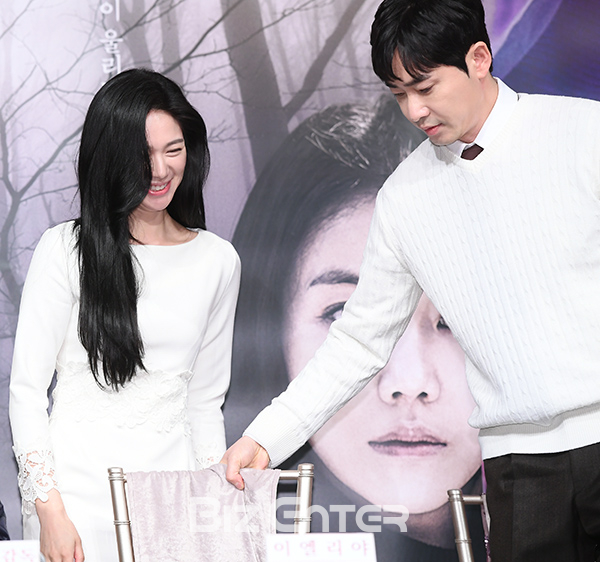 ▲이엘리야, 강지환(사진=고아라 기자 iknow@)