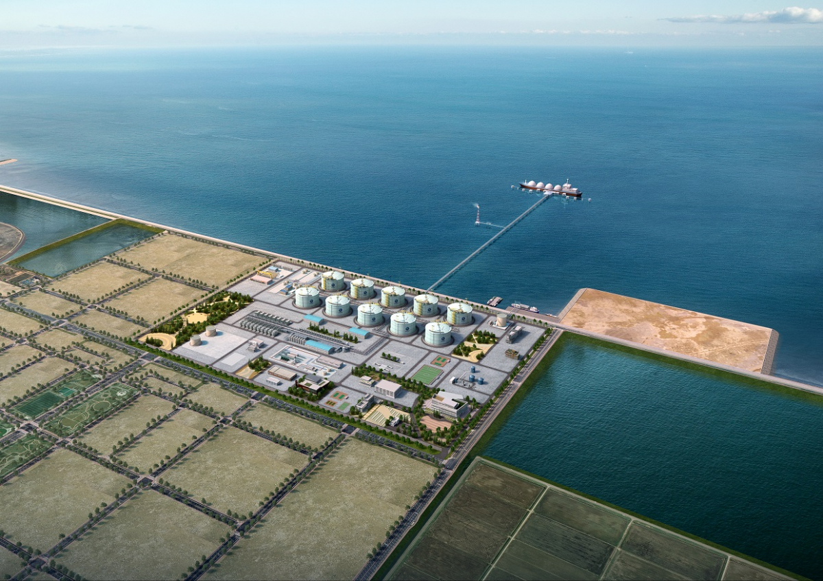 ▲제5기지 조감도. (사진=한국가스공사)